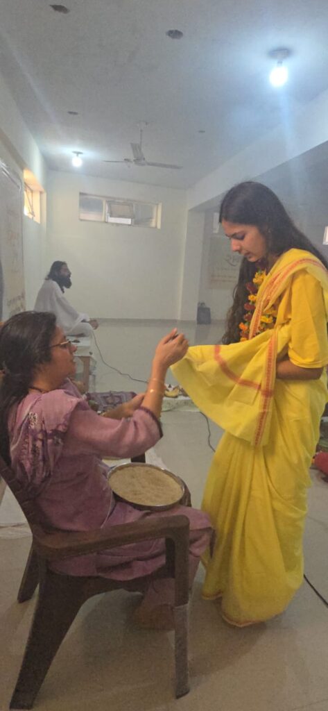 Upanayanam program art of living kathua